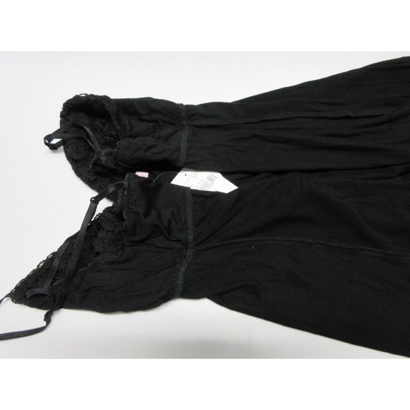 Wendy Glez black lace triangle chemise negligee - Picture 5 of 12